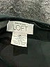 Ann Taylor LOFT 100% Polyester Solid Black Casual Dress Size 12 - photo 7