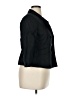 Ann Taylor LOFT 100% Cotton Black Blazer Size 14 - photo 4