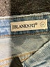 Blank NYC 100% Cotton Floral Blue Denim Shorts Size 25 waist - photo 3