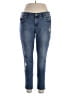 Jessica Simpson Hearts Blue Jeans Size 14W - photo 1