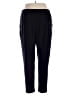 IMAN Solid Black Casual Pants Size XL - photo 2