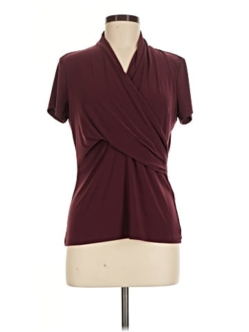 DKNY Short Sleeve Blouse (view 1)