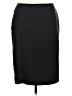 Lands' End Solid Black Formal Skirt Size 10 - photo 1