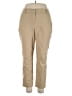 Lane Bryant Solid Tan Khakis Size 18 - photo 1