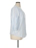 Lascana 100% Viscose Stripes Blue 3/4 Sleeve Blouse Size 14 - photo 4