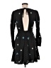 Topshop 100% Polyester Stars Black Cocktail Dress Size 6 - photo 2