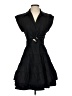 Sandro Solid Black Cocktail Dress Size EU (FR) 36 / US 4 - photo 1