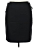 Halogen Solid Black Casual Skirt Size 14 - photo 1