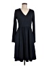 Assorted Brands Solid Black Casual Dress Size M - photo 1