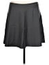 BCBGMAXAZRIA Solid Gray Wool Skirt Size L - photo 1