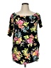 Torrid Black Short Sleeve Top Size 1X Plus (1) - photo 1