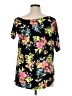 Torrid Black Short Sleeve Top Size 1X Plus (1) - photo 2