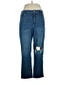 Express Blue Jeans Size 16 R - photo 1