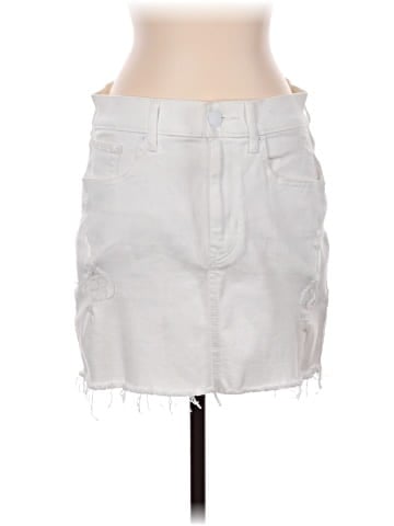 Express Denim Skirt (view 1)