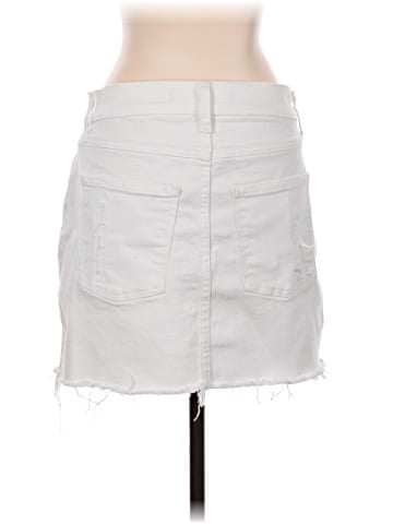 Express Denim Skirt (view 2)