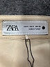 Zara Solid Yellow Khaki Shorts Size S - photo 3