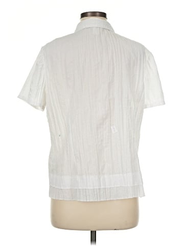 Christopher & Banks Short Sleeve Blouse (view 2)