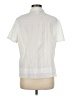 Christopher & Banks Ivory Short Sleeve Blouse Size M - photo 2