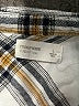 Maurices 100% Rayon Plaid Ivory 3/4 Sleeve Button-Down Shirt Size L - photo 7