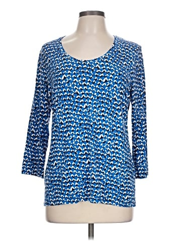 Chico's 3/4 Sleeve T-Shirt (view 1)