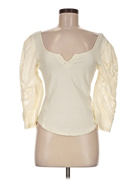 Free People 3/4 Sleeve Top