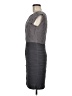 BCBGMAXAZRIA 100% Polyester Gray Cocktail Dress Size 6 - photo 5