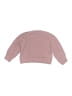Hanna Andersson 100% Recycled Polyester Hearts Pink Pullover Sweater Size 5 - photo 2