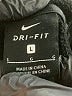 Nike 100% Polyester Black Track Jacket Size L - photo 6