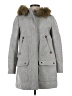 J.Crew Gray Wool Coat Size 2 (petite) - photo 1