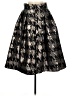 Eliza J Houndstooth Black Formal Skirt Size 8 - photo 2