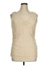 Nine West Ivory Sleeveless Blouse Size 1X - photo 1