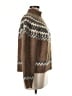 Gap Chevron-herringbone Brown Pullover Sweater Size M - photo 4