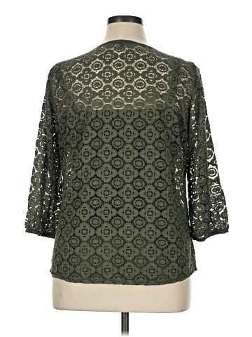 Apt. 9 3/4 Sleeve Blouse (view 2)