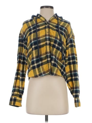 American Eagle Outfitters Long Sleeve Blouse (view 1)