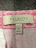 Talbots Outlet Hearts Pink Casual Pants Size 8 - photo 7