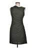 Zara Solid Gray Cocktail Dress Size M - photo 1