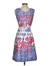 Talbots Paisley Blue Cocktail Dress Size 2 Petite - photo 2