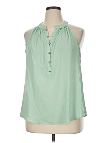 Eva Mendes by New York & Company Sleeveless Blouse (view 1)
