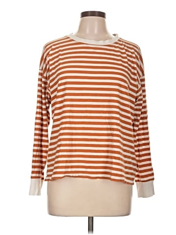 J.Crew Factory Store 3/4 Sleeve T-Shirt (view 1)