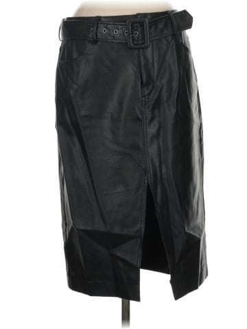 Bar III Faux Leather Skirt (view 1)