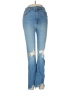 Jonathan Simkhai Hearts Blue Jeans Size 28 waist - photo 1