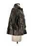 Chico's Metallic Silver Raincoat Size Sm (0) - photo 4