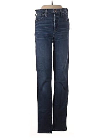 Madewell Taller 10" High-Rise Skinny Jeans in Hayes Wash (view 1)