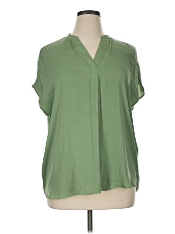 Maison d' Amelie Short Sleeve Blouse (view 1)