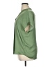 Maison d' Amelie 100% Polyester Green Short Sleeve Blouse Size XL - photo 5