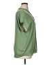 Maison d' Amelie 100% Polyester Green Short Sleeve Blouse Size XL - photo 4
