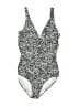 Lands' End Paisley Ivory One Piece Swimsuit Size S - photo 1