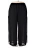 MSK 100% Polyester Black Casual Pants Size 3X - photo 2