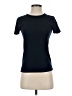 Three Dots 100% Cotton Blue Short Sleeve Turtleneck Size S - photo 1
