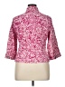Coldwater Creek Print Pink Blazer Size 14 - photo 2